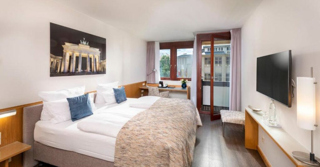 Hotel Aquino Berlin Bedroom