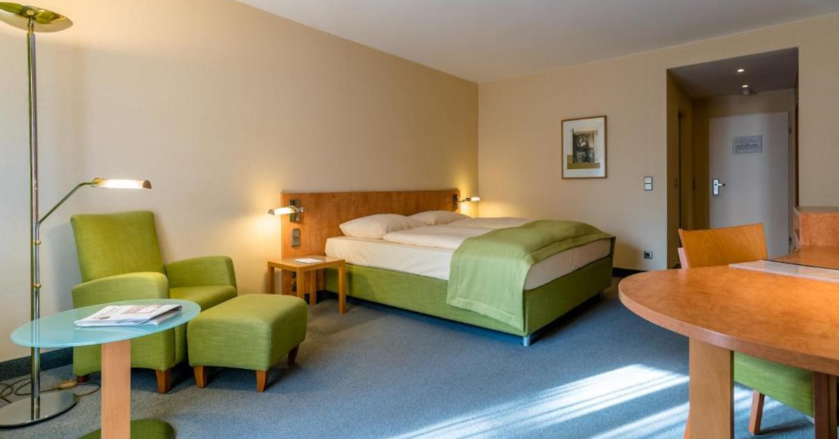 Schlosspark Hotel Bedroom