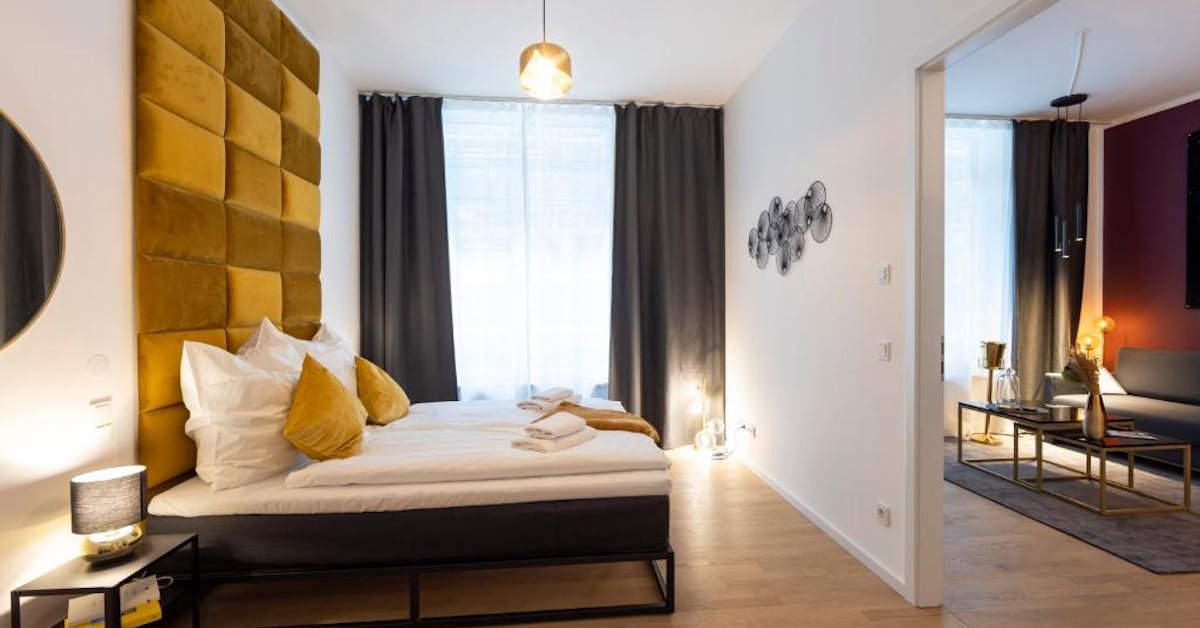Pure Berlin Apartments - Luxury at Pure Living in City Center Bedroom